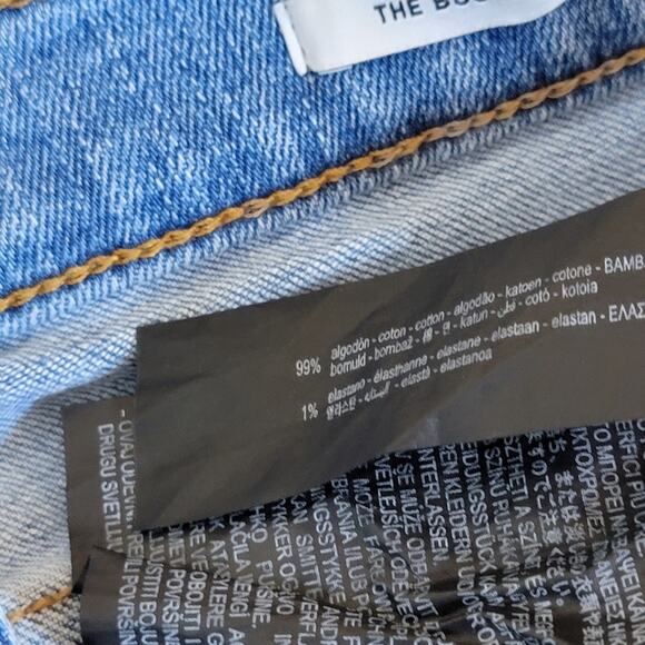 Zara High-Rise Cropped Bootcut Jean – Sky Blue / Size 4×26.5 - Picture 9 of 14